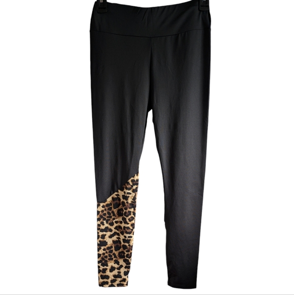 Flower Print Top & Leopard Print Leggings For Girls 11-12y - Picture 4 of 4